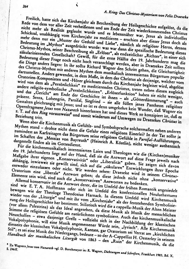 Gustav A. Krieg: Das Christus-Mysterium von Felix Draeseke - ein theologisch-musikalisches Programm aus der Zeit der Jahrhundertwende (The Christ Mysterium of Felix Draeseke - a theological-musical program from the time of the turn of the century) 