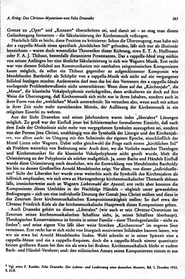 Gustav A. Krieg: Das Christus-Mysterium von Felix Draeseke - ein theologisch-musikalisches Programm aus der Zeit der Jahrhundertwende (The Christ Mysterium of Felix Draeseke - a theological-musical program from the time of the turn of the century) 