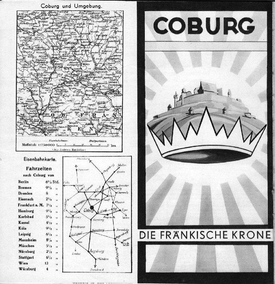 Einladung zur Felix Draeseke-Feier der Stadt Coburg (5-7 Oktober 1935)