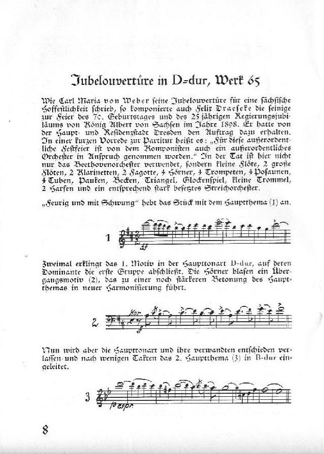 Programm: Draeseke - Symphonia Tragica; Schumann - Klavierkonzert; Draeseke - Jubel-overtüre Sächsische Staatskapelle Dresden, Karl Böhm, Walter Gieseking (Sächsische Staatstheater Dresden, 22 Nov 1935)