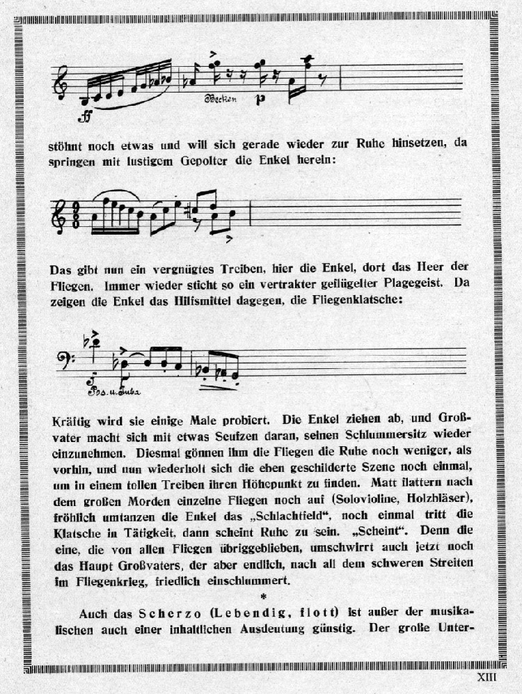 Program Booklet: Premiere Sinfonia comica, 6 Feb 1914, Hoftheater Dresden, Hermann Kutzschbach